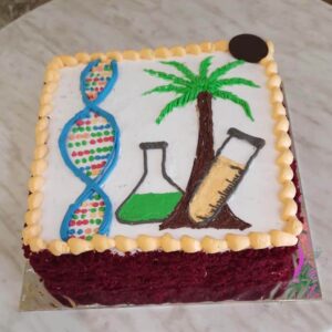 Chemistry Square Cake Bogor