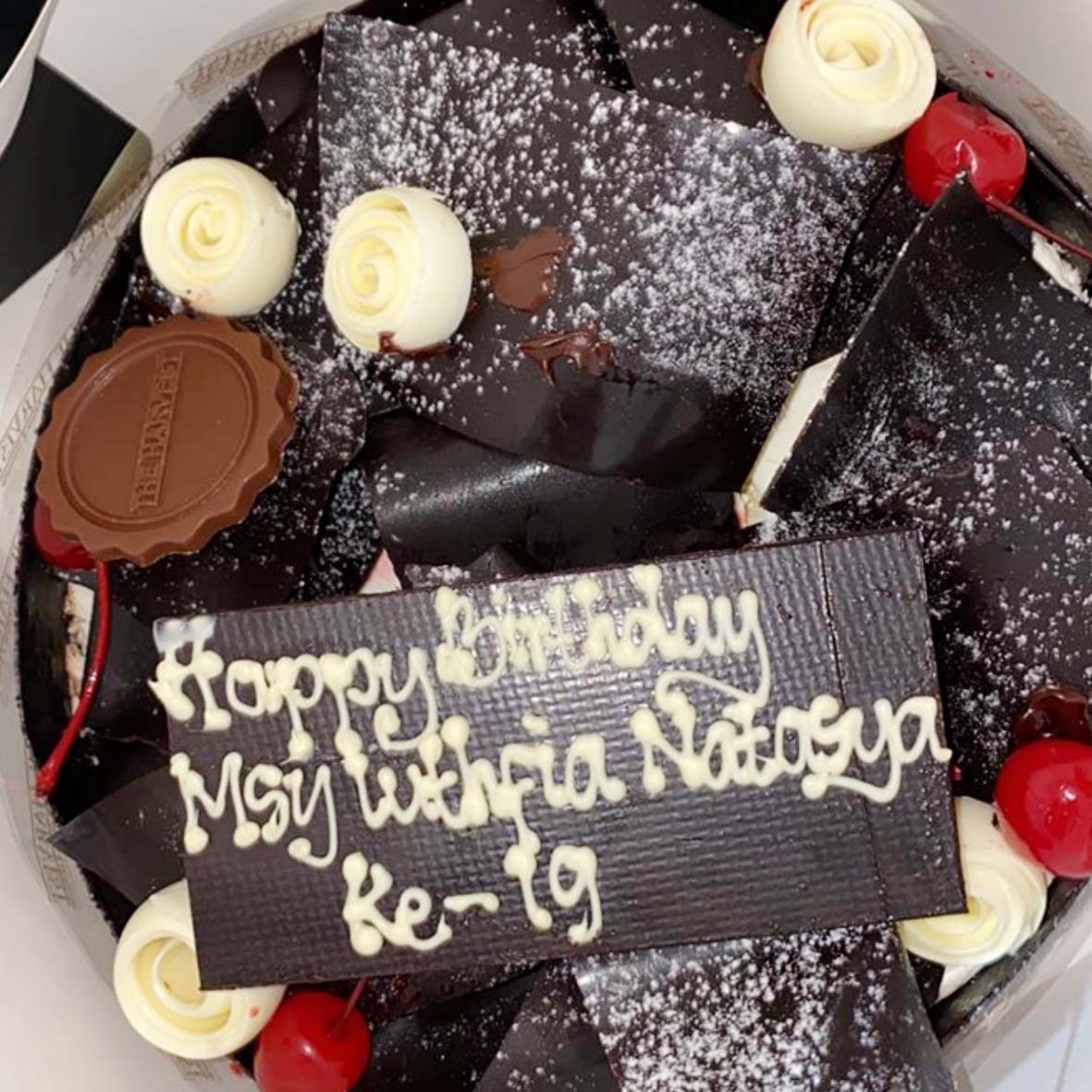 Festive Choco Cake Palembang