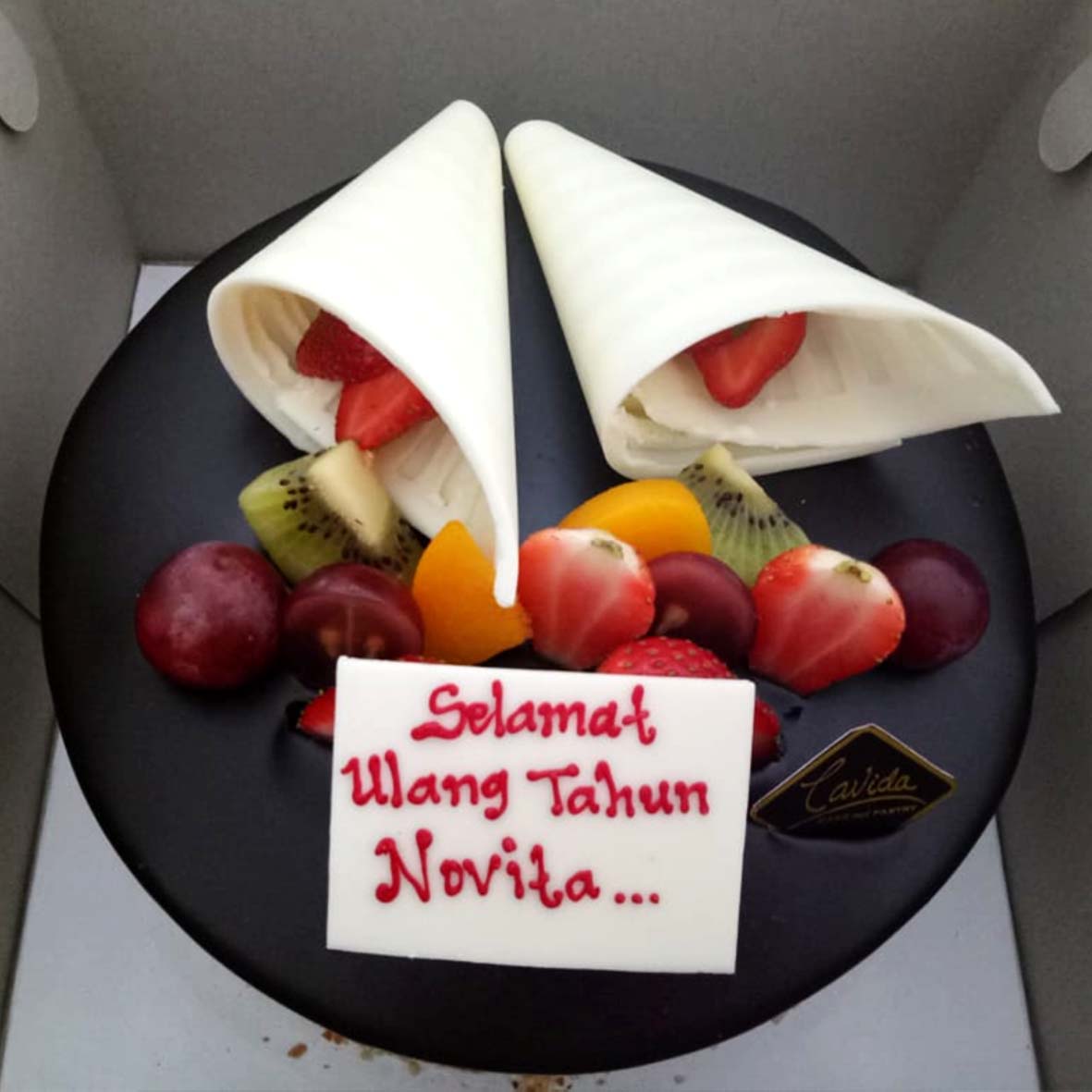 Fruit Choco Cake Palembang