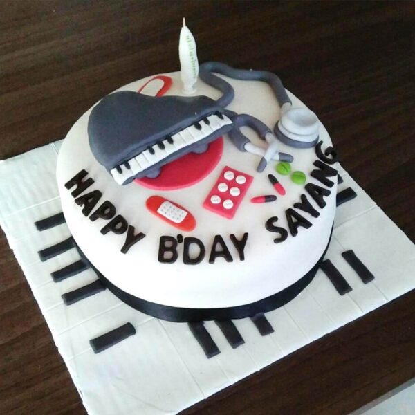 Music Day Cake Surabaya