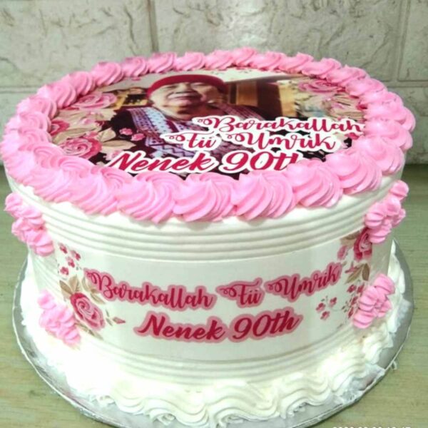 Pink Birthday Cake Bandung