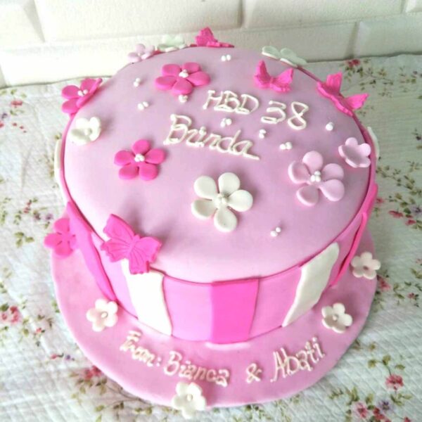 Pink Blossom Cake Bali