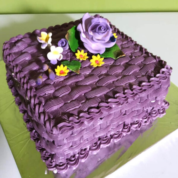 Purple Straw Cake Bekasi