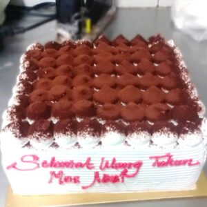 Square Vanilla Cake Semarang
