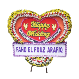 Karangan Bunga Papan Wedding - 77