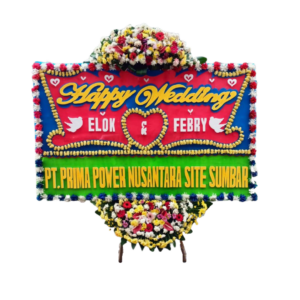 Karangan Bunga Papan Wedding - 85