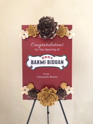 Paper Flower Board - Congratulation 12