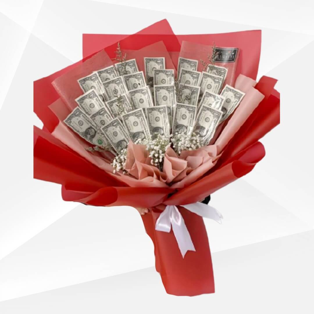 money bouquet