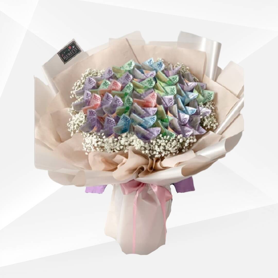 money bouquet