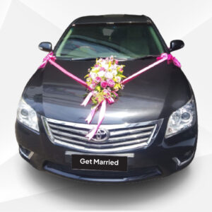 bunga mobil pengantin