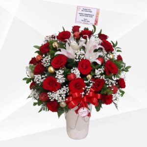 VASE FLOWERS BM-1742