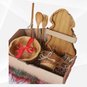 PARCEL PERALATAN MAKAN KAYU - WOODEN CUTLERY HPC-91