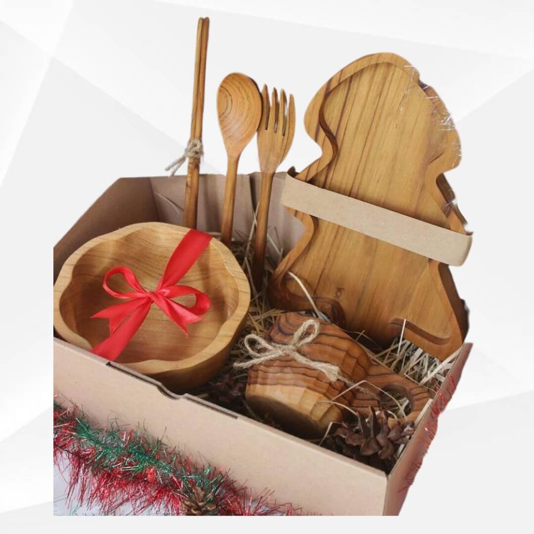 PARCEL PERALATAN MAKAN KAYU - WOODEN CUTLERY HPC-91