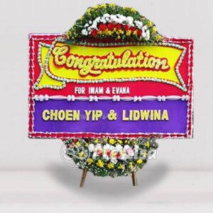 Bunga Papan - Bekasi - Congratulation - 904
