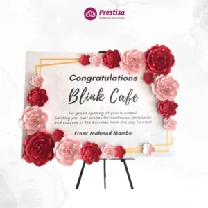 Karangan Bunga Papan Kertas – Bekasi – 1