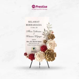 Karangan Bunga Papan Kertas – Bekasi – 2