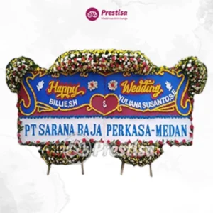 KARANGAN BUNGA PAPAN -WEDDING-JAKARTA -5
