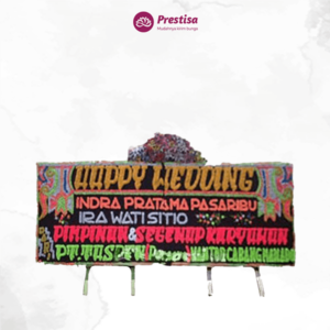 Karangan Bunga Papan - Wedding - Medan - 3