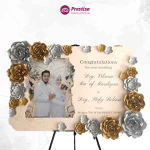 Karangan Bunga Papan Kertas - Medan - 156