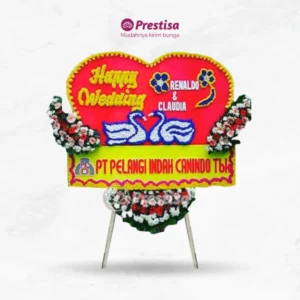 Karangan Bunga Papan Wedding - Salatiga - 2