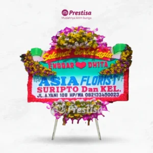 Karangan Bunga Papan Wedding - Salatiga - 3