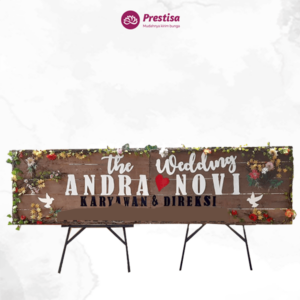 Karangan Bunga - Bunga Papan Kayu - Sumatera Utara - 207