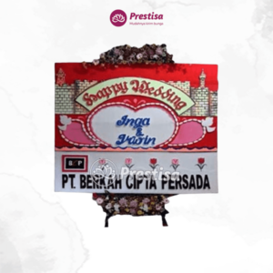 Karangan Bunga Papan - Wedding - Lampung - 851