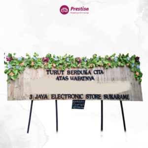 Karangan Bunga - Bunga Papan Kayu - Sumatera Utara - 219