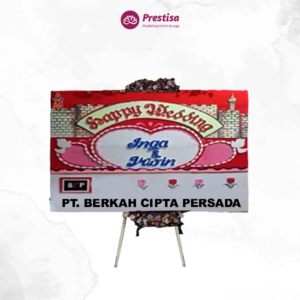 Karangan Bunga Papan Wedding - Sumatra Selatan - 1