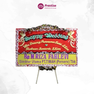 Karangan Bunga Papan Wedding - Sumatra Selatan - 2