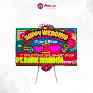 Karangan Bunga Papan Wedding - Sumatera Barat - 5