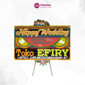 Karangan Bunga Papan Wedding - Sumatera Barat - 4