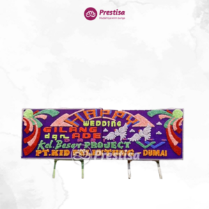 Karangan Bunga-Bunga Papan-Wedding-Palembang-173