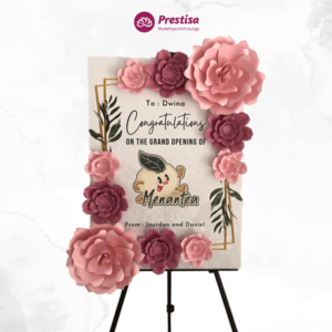 Karangan Bunga Papan Kertas - Lampung - 860