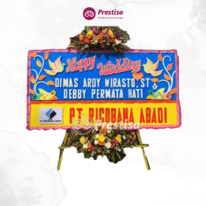 Karangan Bunga-Bunga Papan-Wedding-Palembang-164