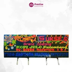 Karangan Bunga Papan Congratulation - Double - Pangkal Pinang - 17
