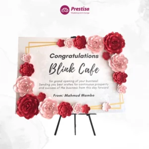 KARANGAN BUNGA PAPAN KERTAS – MEDAN – 4