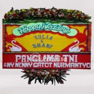 Karangan Bunga Papan - Wedding - Lampung - 849