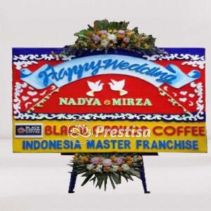 Karangan Bunga Papan - Wedding - Lampung - 852