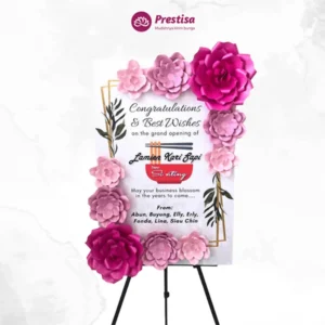 KARANGAN BUNGA PAPAN KERTAS – TEMANGGUNG – 2