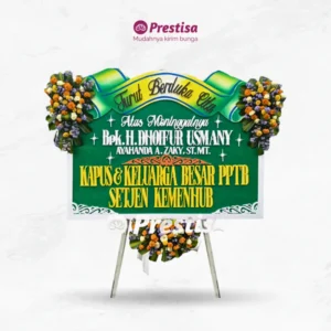 KARANGAN BUNGA PAPAN  DUKA CITA - GRESIK –3