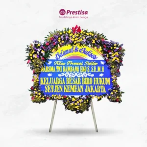 KARANGAN BUNGA PAPAN CONGRATULATION – GRESIK –1