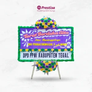 KARANGAN BUNGA PAPAN DUKA CITA – TEGAL – 4