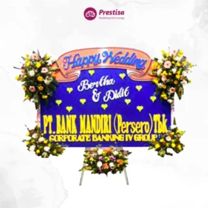 KARANGAN BUNGA PAPAN WEDDING -GRESIK – 4