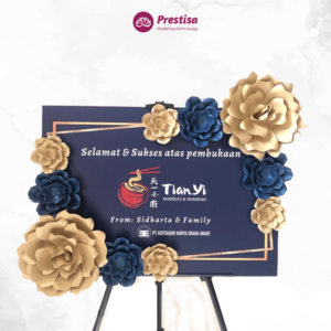 Karangan Bunga Papan Kertas - Jember - 2