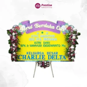 Karangan Bunga Papan Duka Cita - Malang - 2