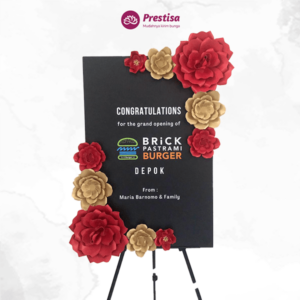 Karangan Bunga Papan Kertas-Madiun-5