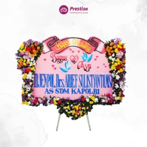KARANGAN BUNGA PAPAN WEDDING - MADIUN 5
