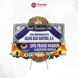 KARANGAN BUNGA PAPAN DUKA CITA – MADIUN – 4