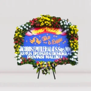 KARANGAN BUNGA PAPAN WEDDING – JEMBER – 3